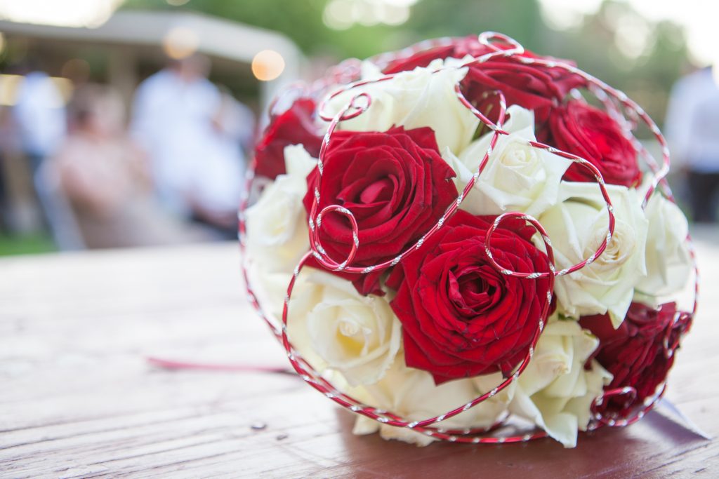 Bouquet de fleurs romantique