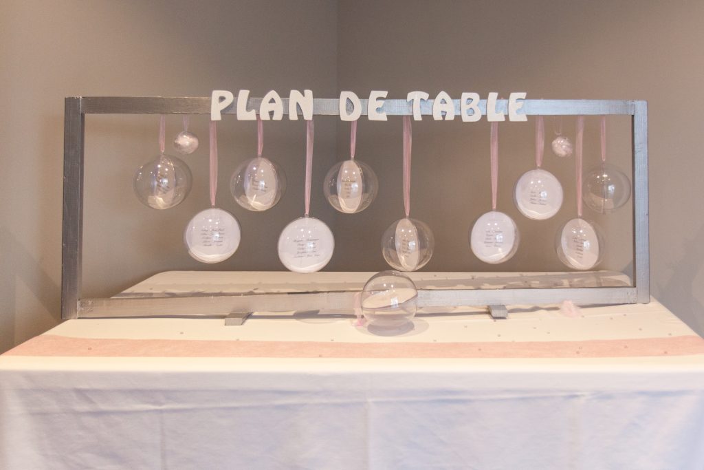 Plan de table féérique